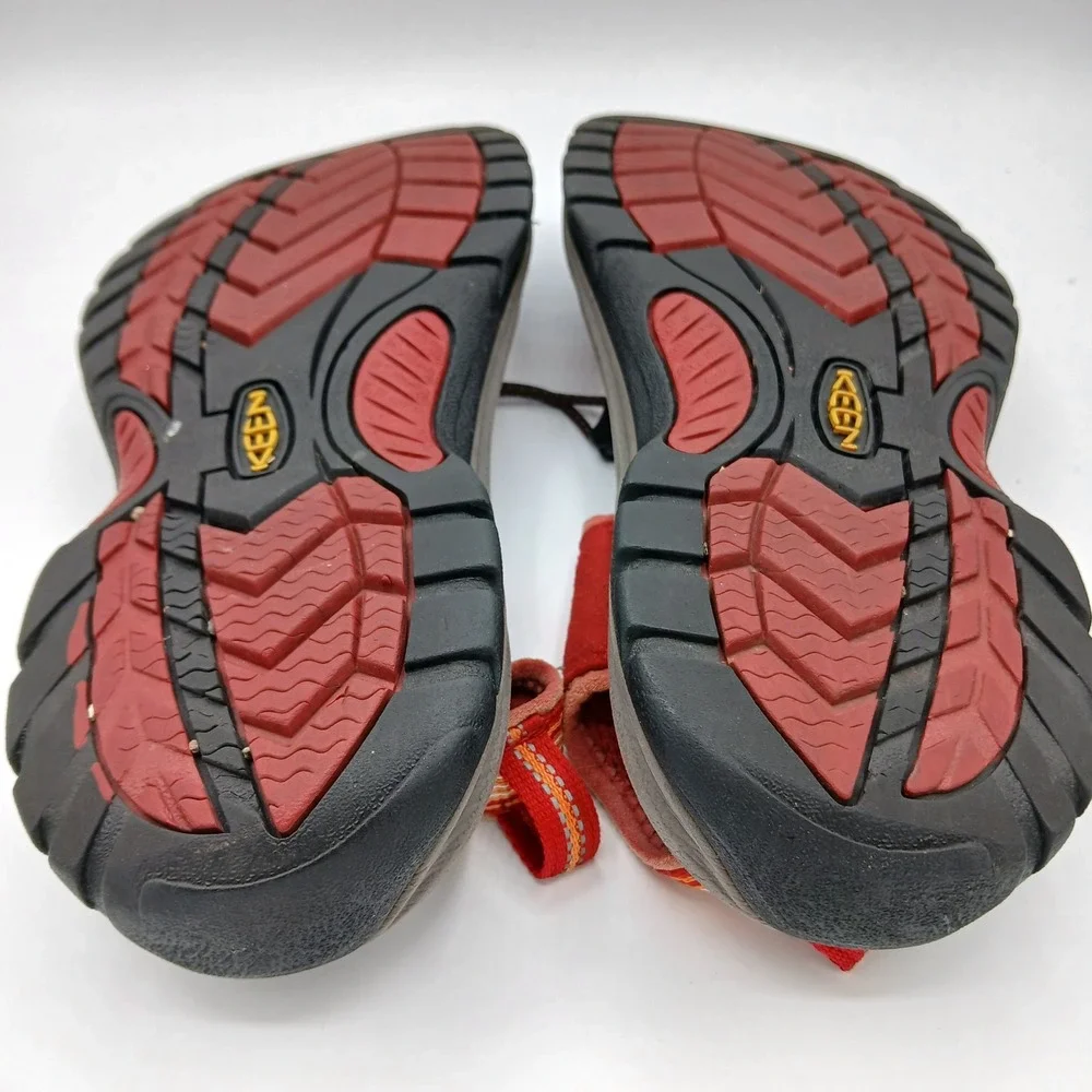 Keen Shoes‎ Womens Red Orange Waterproof Outdoor Sandals Hiking Water EU 39 US 8